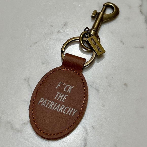 Taylor Swift Accessories - Taylor Swift F*ck The Patriarchy Keychain All Too Well Red Taylor's Version